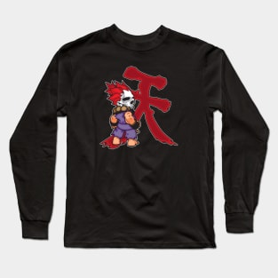 Akuma SkullFace Long Sleeve T-Shirt